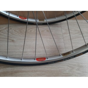 2 SUPER CHAMPION MIXTE 700c Wheels Mavic 510 Hubs Vintage Bike Eroica RO23