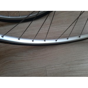 2 SUPER CHAMPION MIXTE 700c Wheels Mavic 510 Hubs Vintage Bike Eroica RO23