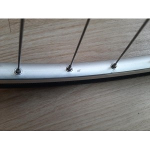 2 SUPER CHAMPION MIXTE 700c Wheels Mavic 510 Hubs Vintage Bike Eroica RO23