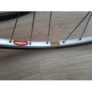 2 Ruedas SUPER CHAMPION MIXTA 700c buje Mavic 510 bicicleta clásica eroica RO23
