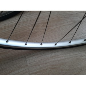 2 SUPER CHAMPION MIXTE 700c Wheels Mavic 510 Hubs Vintage Bike Eroica RO23
