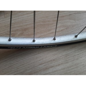 2 SUPER CHAMPION MIXTE 700c Wheels Mavic 510 Hubs Vintage Bike Eroica RO23