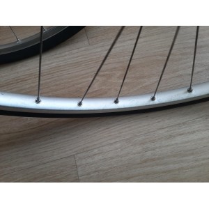 2 Ruote SUPER CHAMPION MIXTE 700c mozzo Mavic 510 bici d'epoca eroica RO23
