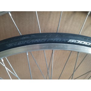 2 SUPER CHAMPION MIXTE 700c Wheels Mavic 510 Hubs Vintage Bike Eroica RO23