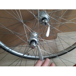 2 Ruedas SUPER CHAMPION MIXTA 700c buje Mavic 510 bicicleta clásica eroica RO23