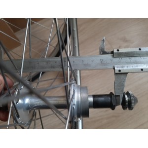 2 SUPER CHAMPION MIXTE 700c Wheels Mavic 510 Hubs Vintage Bike Eroica RO23