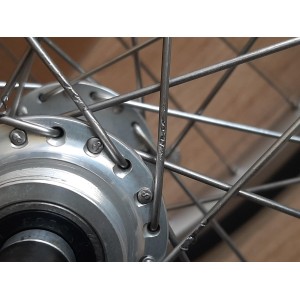 2 SUPER CHAMPION MIXTE 700c Wheels Mavic 510 Hubs Vintage Bike Eroica RO23