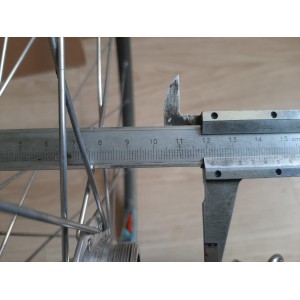 Ruota posteriore WOLBER GTX 2 700c SACHS MAILLARD bici d'epoca 122mm Eroica RO18