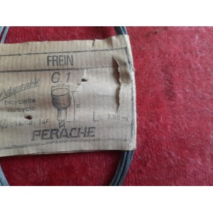 NOS Cable de frein vélo route ville PERACHE 6mm 15/10éme 1m80 eroica LF10