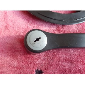 Pedalier vélo mono plateau 44 dents 170mm 9/16 PD10