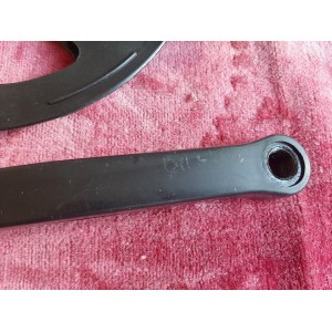 Pedalier vélo mono plateau 44 dents 170mm 9/16 PD10