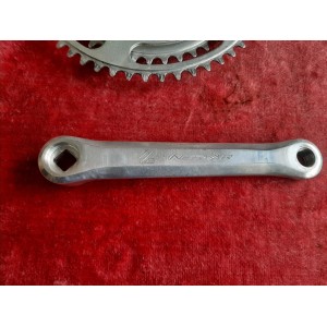 NERVAR vintage triple chainset 32-42-52 170mm French thread 14x1.25 PD6