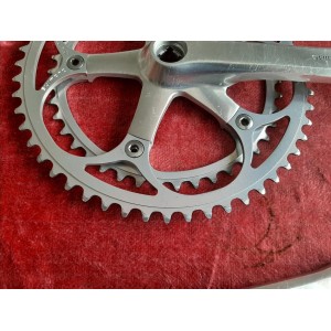 Pédalier SHIMANO 600 FC-6207 double 42-52 170 14×1.25 ancien vélo PD12