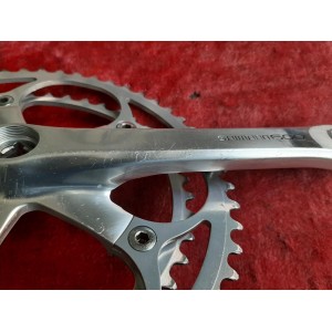 Pédalier SHIMANO 600 FC-6207 double 42-52 170 14×1.25 ancien vélo PD12
