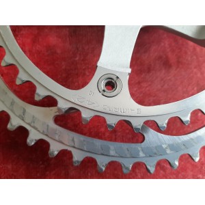 Dettaglio corona interna guarnitura SHIMANO 600 FC-6207