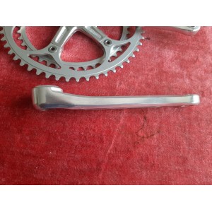 Pédalier SHIMANO ARABESQUE 600 EX double 42-52 170 14×1.25 ancien vélo PD13