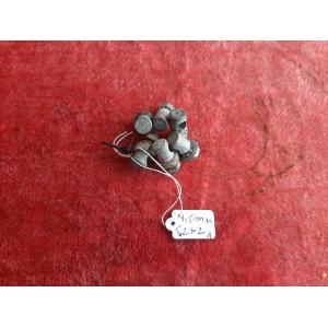 Peugeot mudguard stay clamp 5.3 mm bolt and nut ST2, steel, detail view