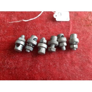 Lot de 6 serre-tringles garde-boue ST3 en acier