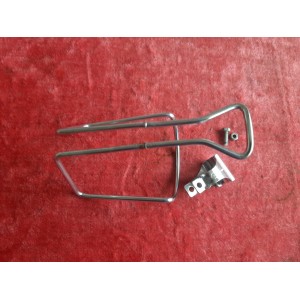Porta-bidon vintage com oxidação visível para bicicleta Eroica