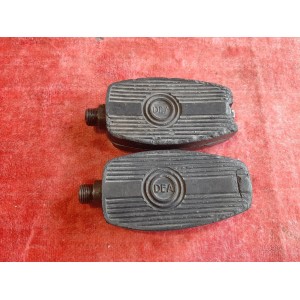 Pédales DEA M14×1.25 pour Solex et Mobylette Motobécane, vue d'ensemble