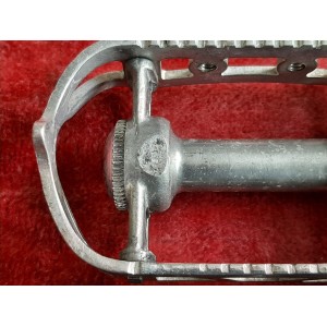 Pédale Lyotard 65 DURAL en aluminium, angle de vue détaillé