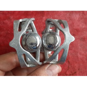 Pédales Lyotard 65 DURAL M14x1.25 pour ancien vélo cyclo-tourisme