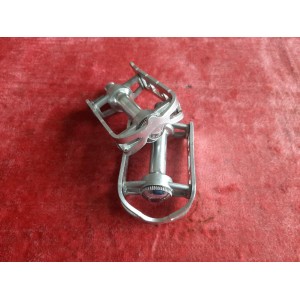Par de pedais Lyotard 65 DURAL M14x1.25 para bicicleta eroica