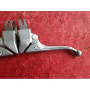 Dettaglio del corpo leva freno CLB LF13 alluminio con ossidazione visibile