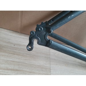 Cadre velo VTT JUMPERTREK ALUMINIUM 3305g 48*58cm 132mm Bix28.6mm