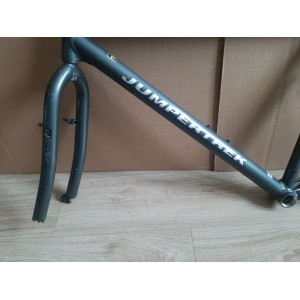 Cadre velo VTT JUMPERTREK ALUMINIUM 3305g 48*58cm 132mm Bix28.6mm