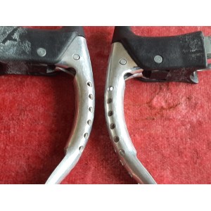 Leva freno SULKY LF17 vista ravvicinata alluminio bici vintage