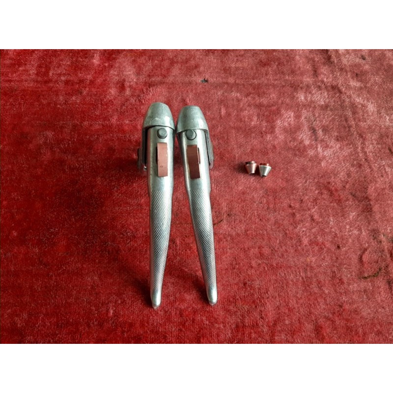 Maneta de freno ALTENBURGER LF18 aluminio bicicleta clásica Eroica, vista frontal