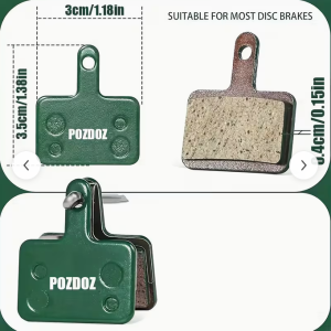 POZDOZ Bremsbeläge für Scheibenbremse BR-M485 Paar