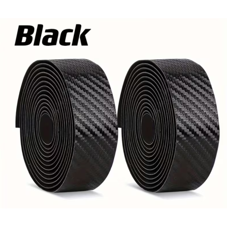 Guidoline à motif fibre de carbone 200 cm pour cintre de vélo de route