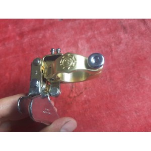 Deragliatore anteriore Simplex Gold Super LJ SLJ PX PY 10 NOS acciaio alluminio