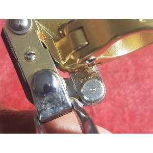 Deragliatore anteriore Simplex Gold Super LJ SLJ PX PY 10 NOS dettaglio vite