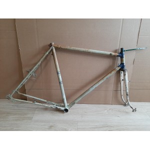 Telaio bici PEUGEOT 1950 da turismo 650 57x57 cm in acciaio