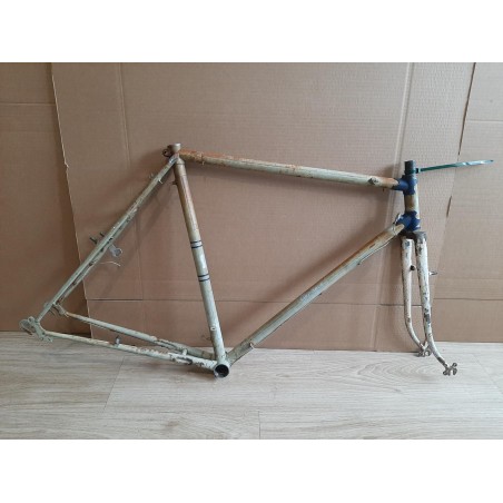 Telaio bici PEUGEOT 1950 da turismo 650 57x57 cm in acciaio