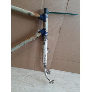 Cadre PEUGEOT 1950 acier, filetage boîtier 35x100 « Français »