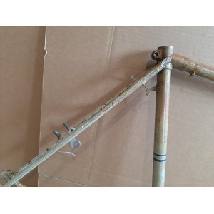 Sezione 57x57 cm telaio PEUGEOT 1950 bici d'epoca