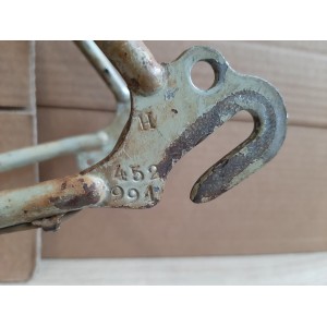 Dettaglio verniciatura telaio PEUGEOT 1950 bici d'epoca