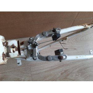 Telaio bici PEUGEOT NS 500A, dettaglio tubo orizzontale
