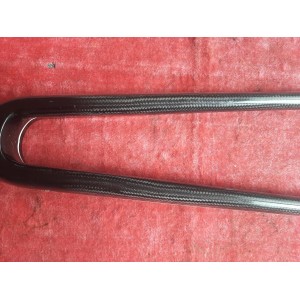 Forcella carbonio 700C Penta Competition Decathlon dettaglio cannotto