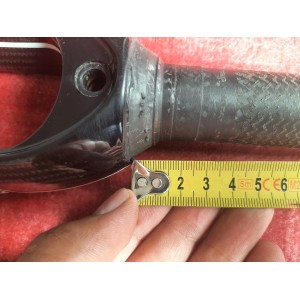 Fourche carbone 700C PENTA COMPETITION DECATHLON 194mm complet
