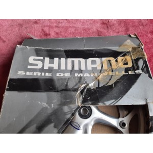NOS Pédalier Shimano 105 FC-5501 double 39-52  170 9/16 ancien vélo PD18