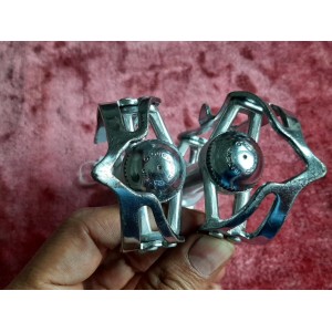 Pédalés CAMPAGNOLO RECORD 14x1.25 ancien vélo EROICA PD32