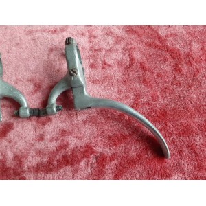 Levier Manette de frein Duralumin velo ancien Peugeot 1950 LF20