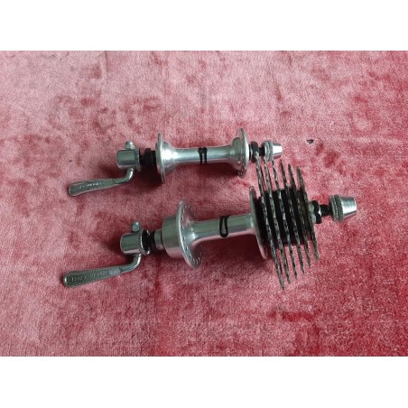 2 bujes SHIMANO ARABESQUE 600 EX 16-24 vintage 36 taladros MY6