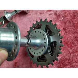2 bujes SHIMANO ARABESQUE 600 EX 16-24 vintage 36 taladros MY6