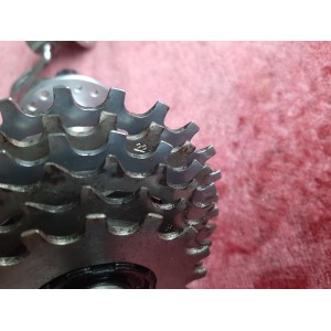 2 bujes SHIMANO ARABESQUE 600 EX 16-24 vintage 36 taladros MY6